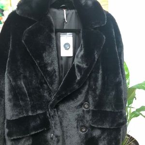 Free people Kate faux fur coat